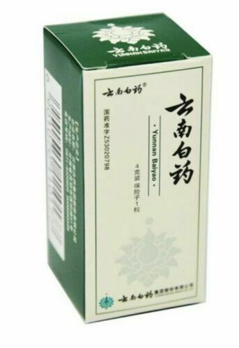 6 Bottles Authentic Yunnan Ynby Baiyao Powder (4 Grams)