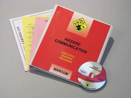 Marcom V0001659eo Training Dvd,hazard Communication