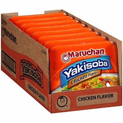 Maruchan Yakisoba Chicken, 4.00 Oz, Pack Of 8