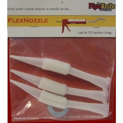 Caulk Tube Flexnozzle Flexible Extension Nozzle