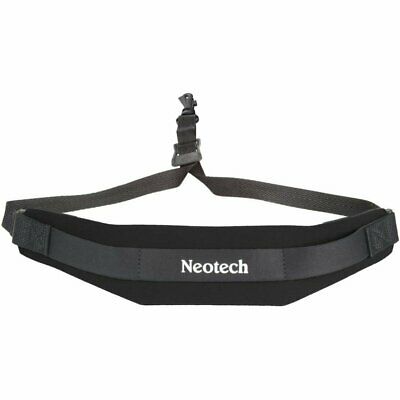 Neotech Swivel Hook Soft Sax Saxophone Strap Black Regular Made In Usa