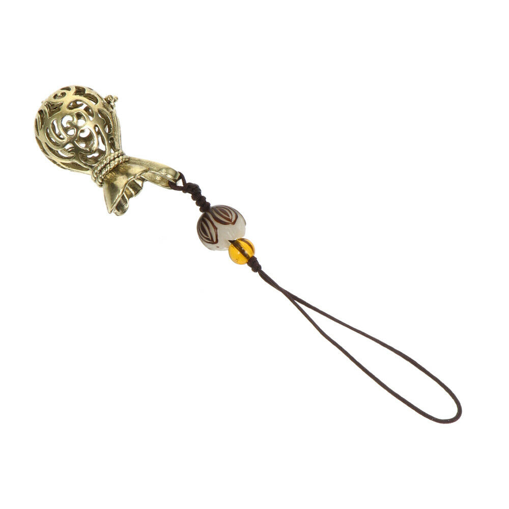 1pc Delicate Pendant Key Chain Decoration Hanging Adornment (golden)