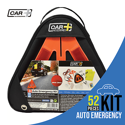 Auto Emergency Kit Set Car Tool Bag Vehicle Safety Kit Portable Roadside