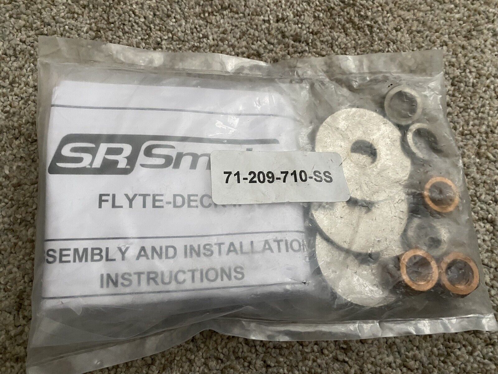 S.r. Smith 71-209-710-ss Flyte-deck Ii Diving Board Stand Bolt Kit
