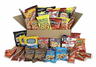 Ultimate Snack Care Package, Bundle Of Chips, Cookies, Crackers & More, 40