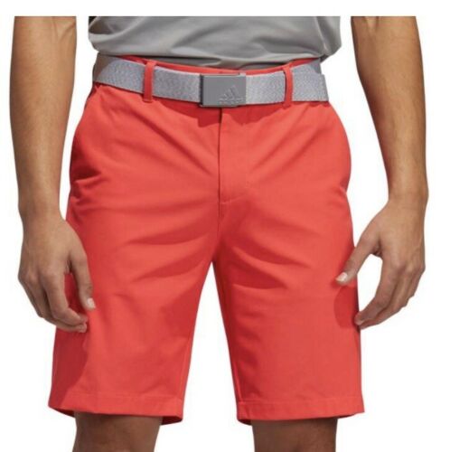 New Adidas Ultimate 365 Mens Solid Golf Shorts- Coral- Pick Size- Closeout