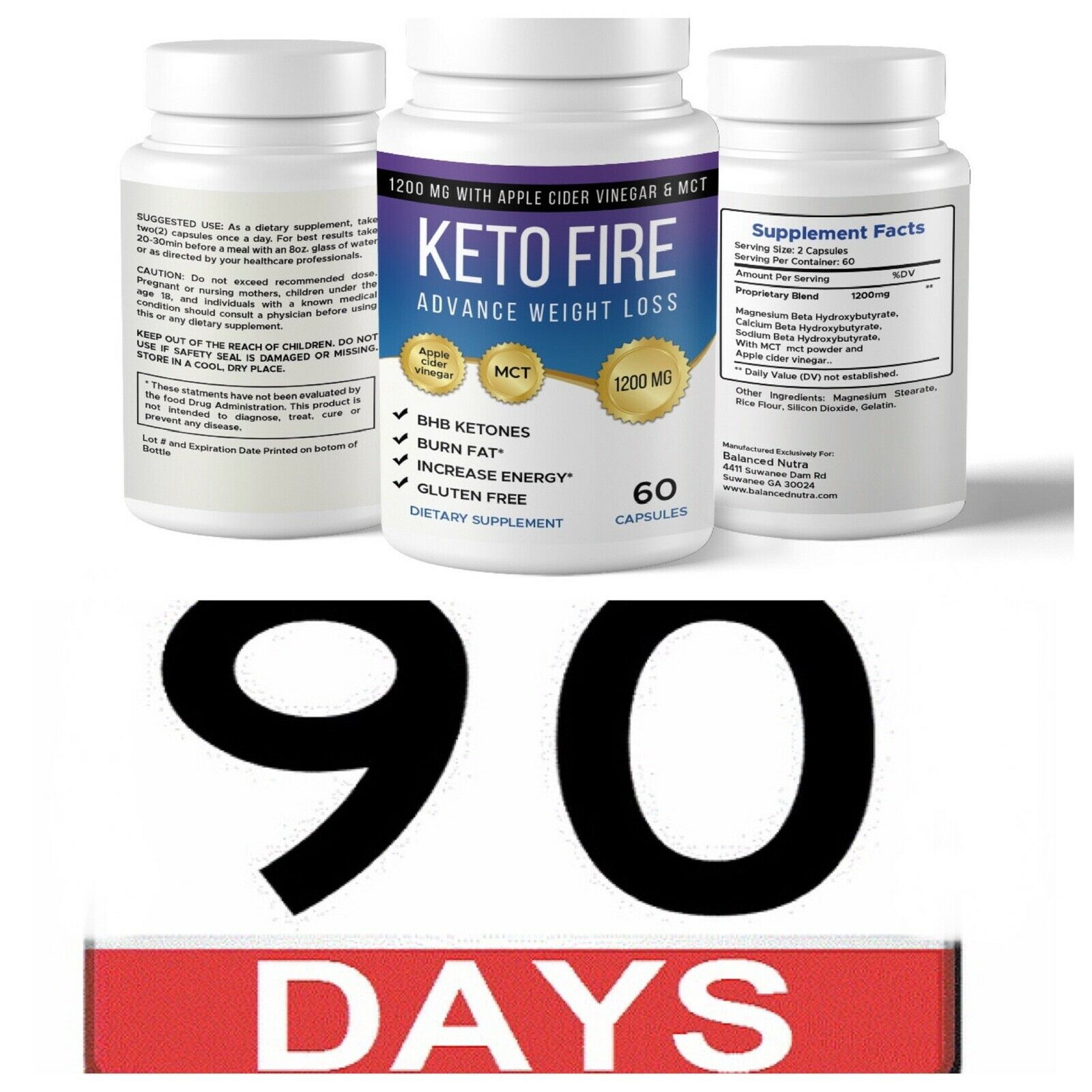 Best Bhb Keto Diet Pills 1200mg  Burn Fat- Advanced Ketosis & Weight Loss 90 Day