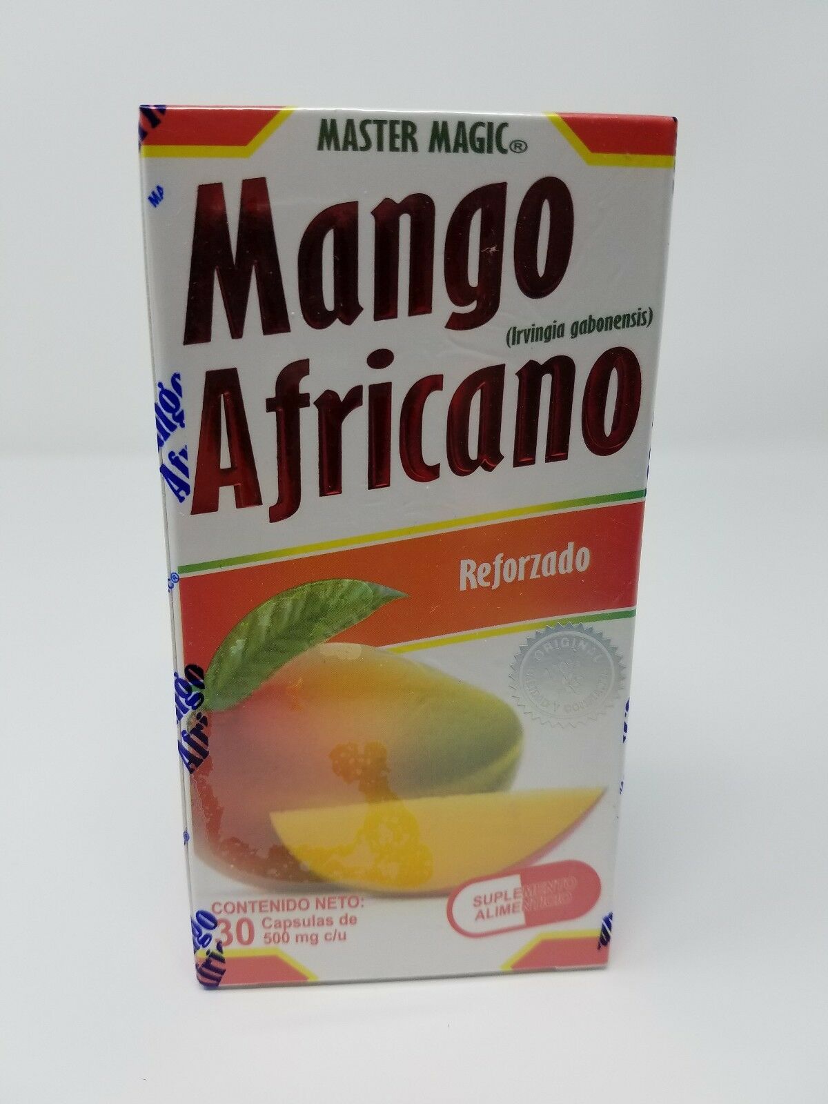 Mango Africano Master Magic African Mango 30 Capsulas Original W/ Free Shipping