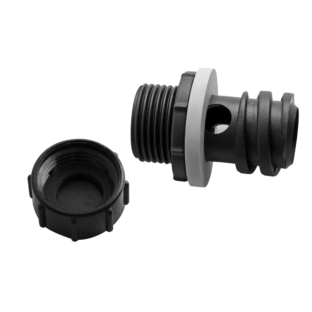 Replacement Drain Plug W/ Hose Connection For Rotomolded Coolers Yeti Compatible