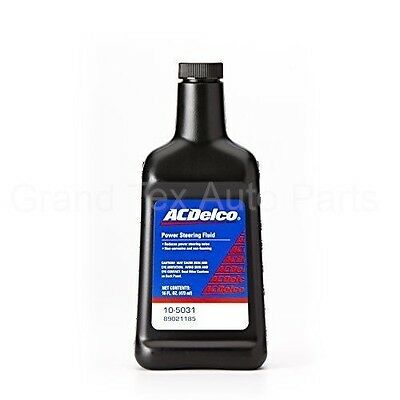 New Acdelco Power Steering Fluid 16 Oz Bottle 10-5031 Non-foaming Anti-corrosive