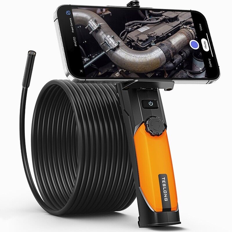 Teslong 2.0mp Handheld Wifi Borescope Inspection Camera For Iphone Android Phone