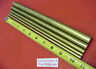5 Pieces 1/4",3/8",1/2"& 5/8" 360 Brass Solid Round Rod 10.5" Long New Bar Stock